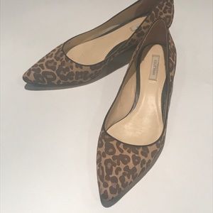 Cole haan cheetah wedges!